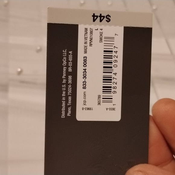 Worthington Women's Smoke Drape Neck Blouse, Size: L, NWT - Picture 4 of 9